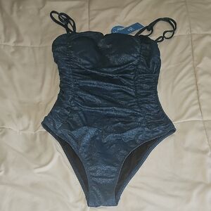 Cupshe Glittering Teal Swimsuit